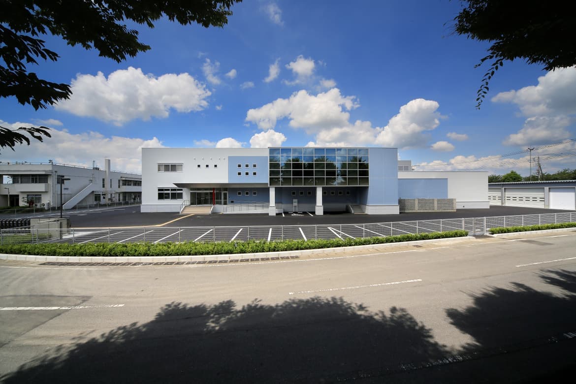 南部学校給食センター 外観東面